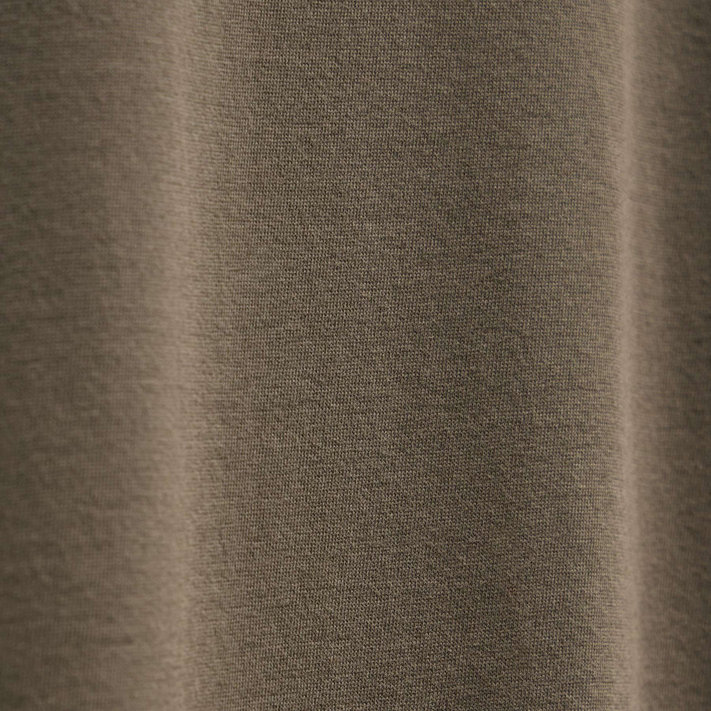 Sweat ras du cou brossé - Vert olive clair