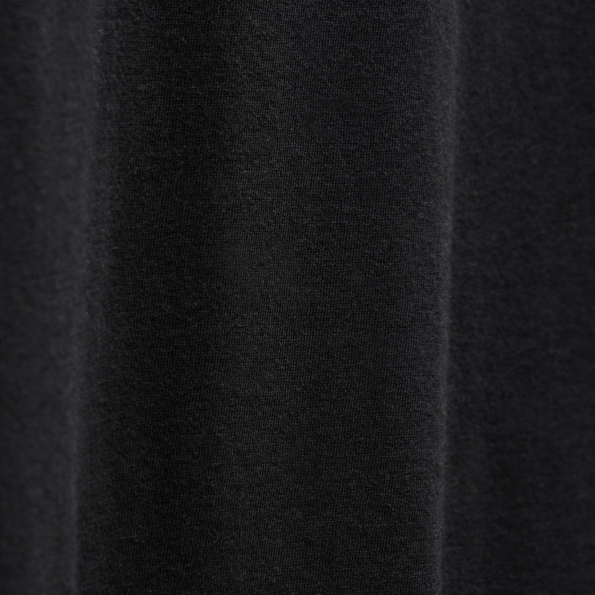 T-shirt manches courtes en coton et cachemire - Noir