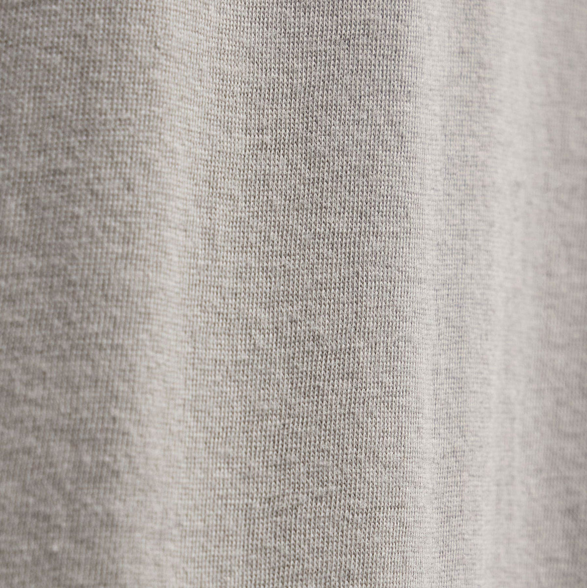 T-shirt en coton et cachemire à manches courtes - Brouillard