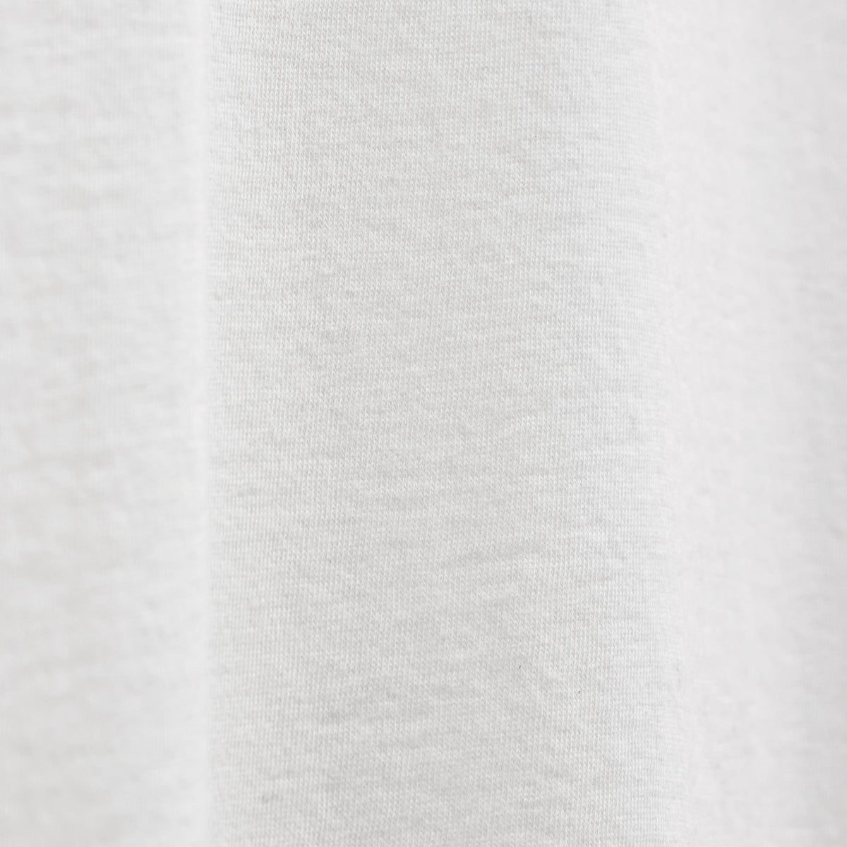 T-shirt col V en cachemire de coton à manches courtes - Blanc