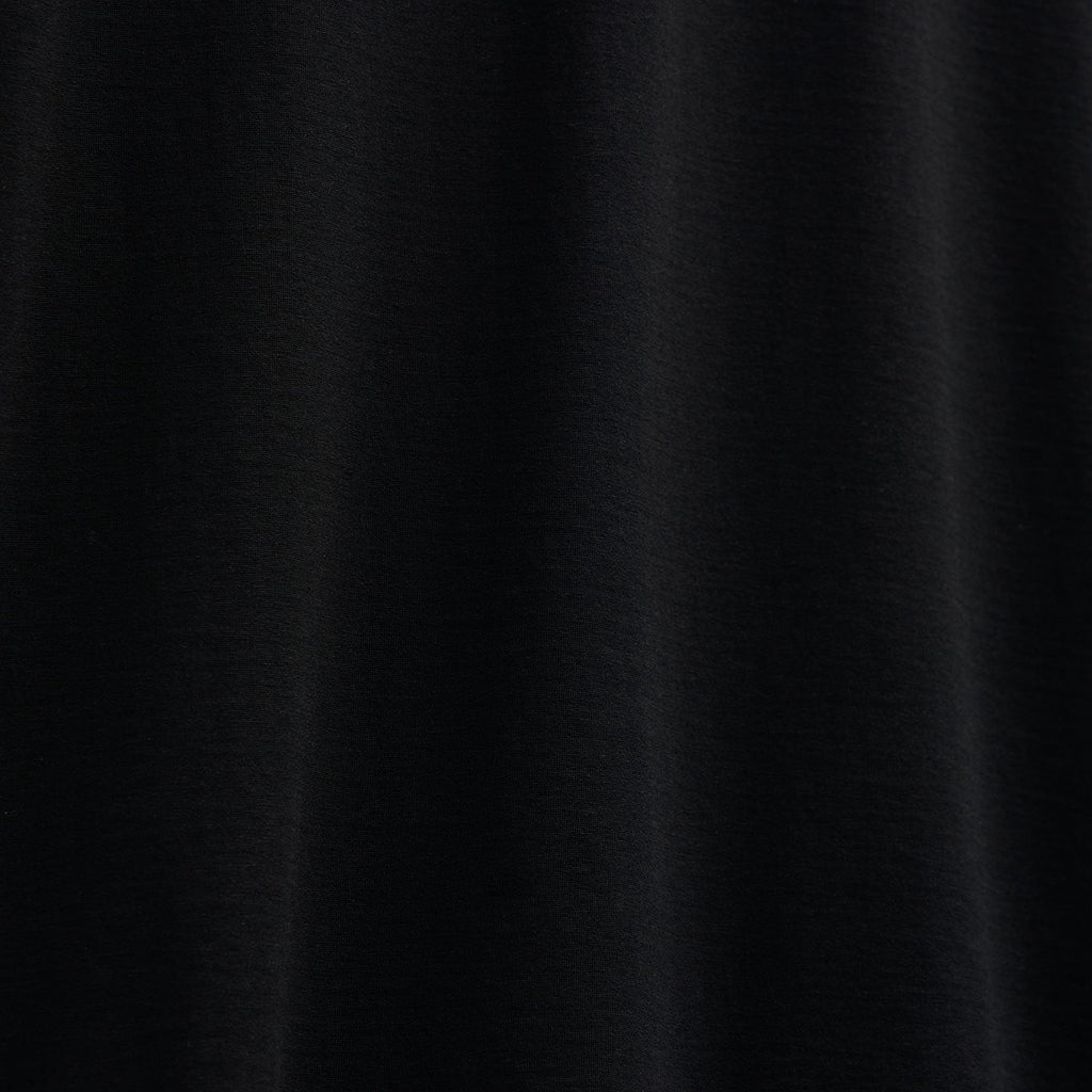 Maillot double épaisseur ras-du-cou – Noir