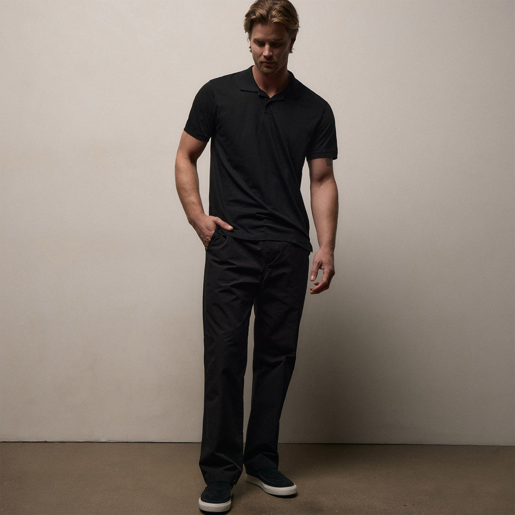Polo en jersey - Noir