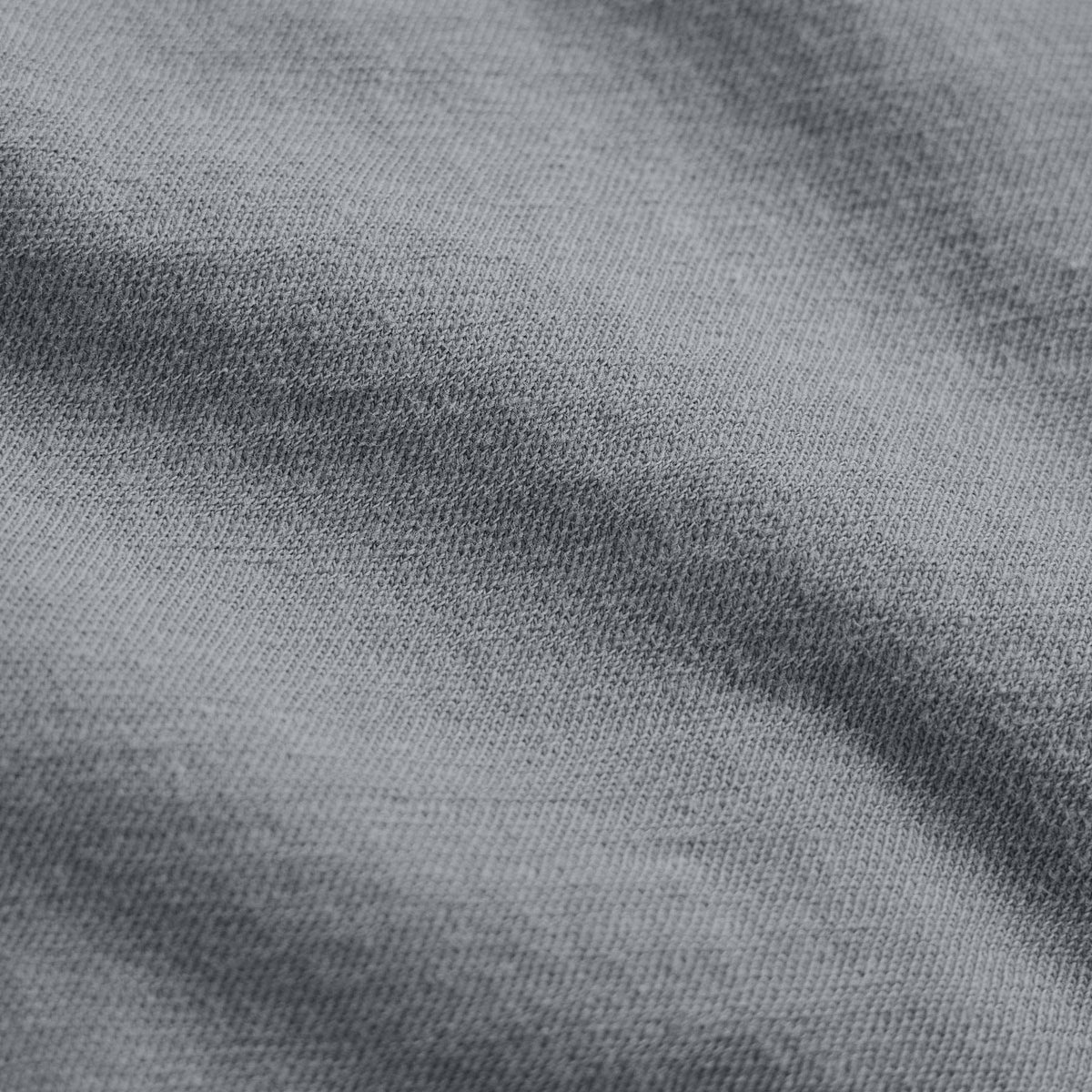 T-shirt ras du cou à manches courtes en jersey flammé - Pigment minerai