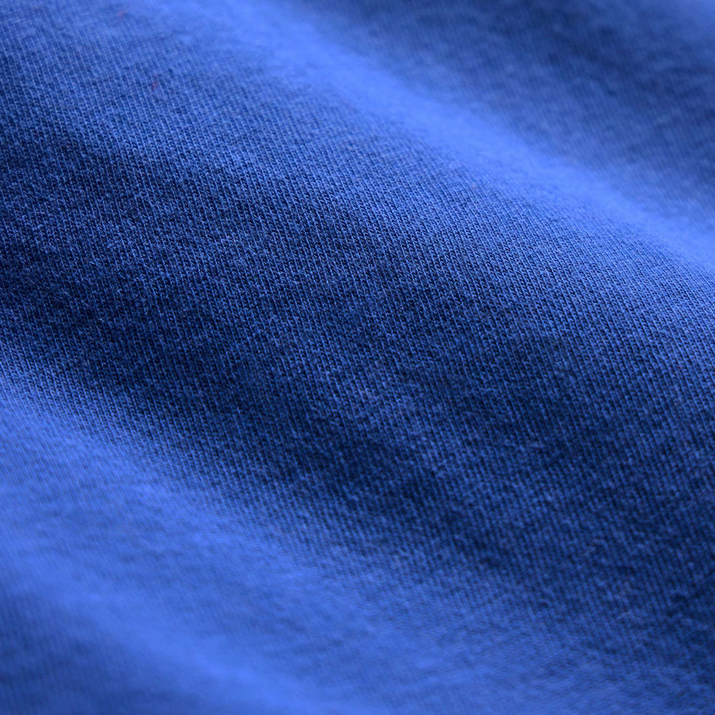 T-shirt ras du cou à manches courtes - Bleu baltique