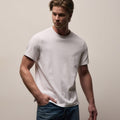 T-shirt col rond Heavy Luxe Jersey - Blanc