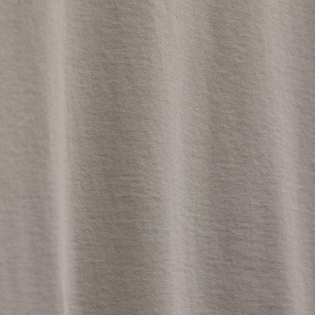 Pull ras du cou oversize en jersey lourd de luxe - Fog