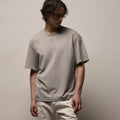 Pull ras du cou oversize en jersey lourd de luxe - Fog