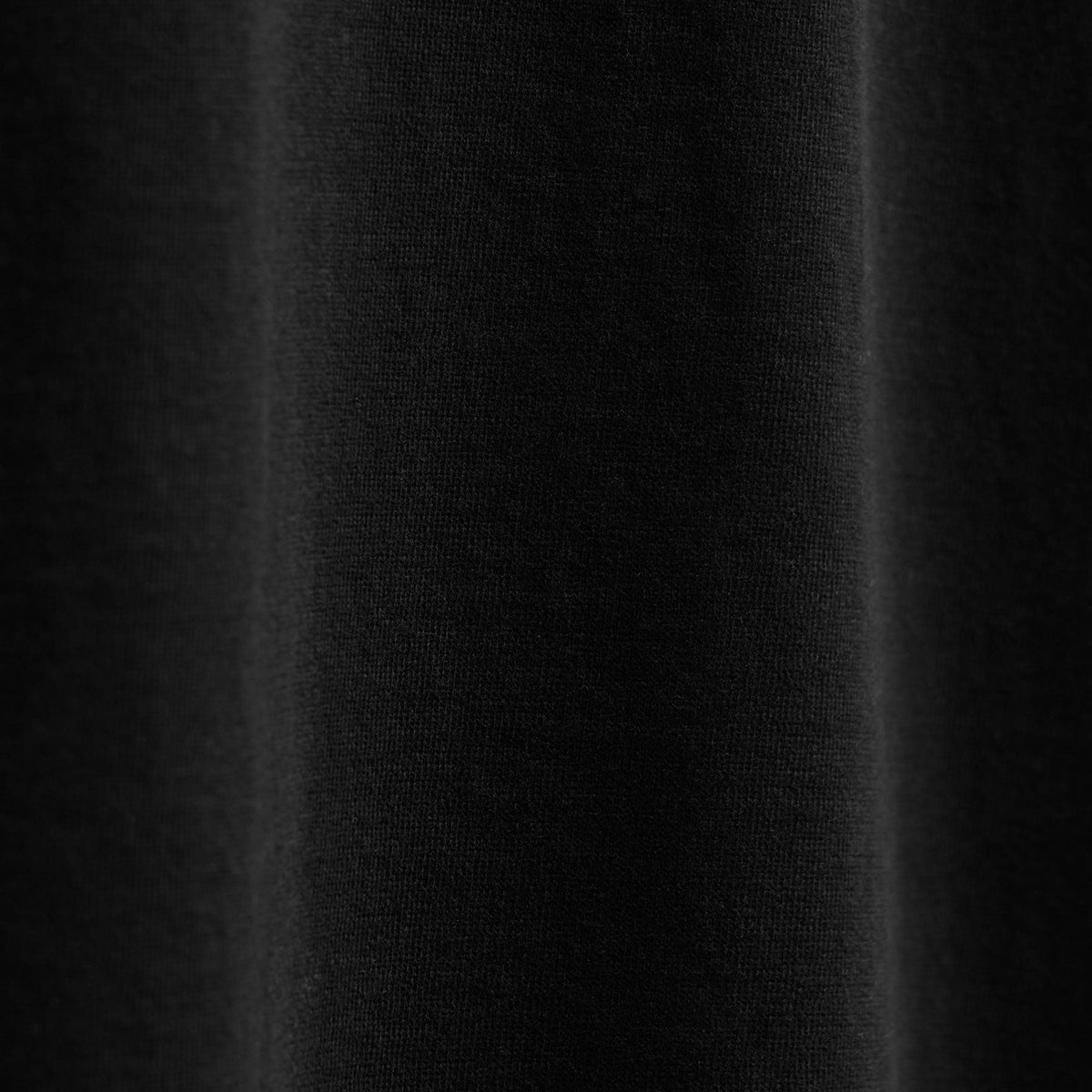 Polo surdimensionné en jersey lourd de luxe - Noir