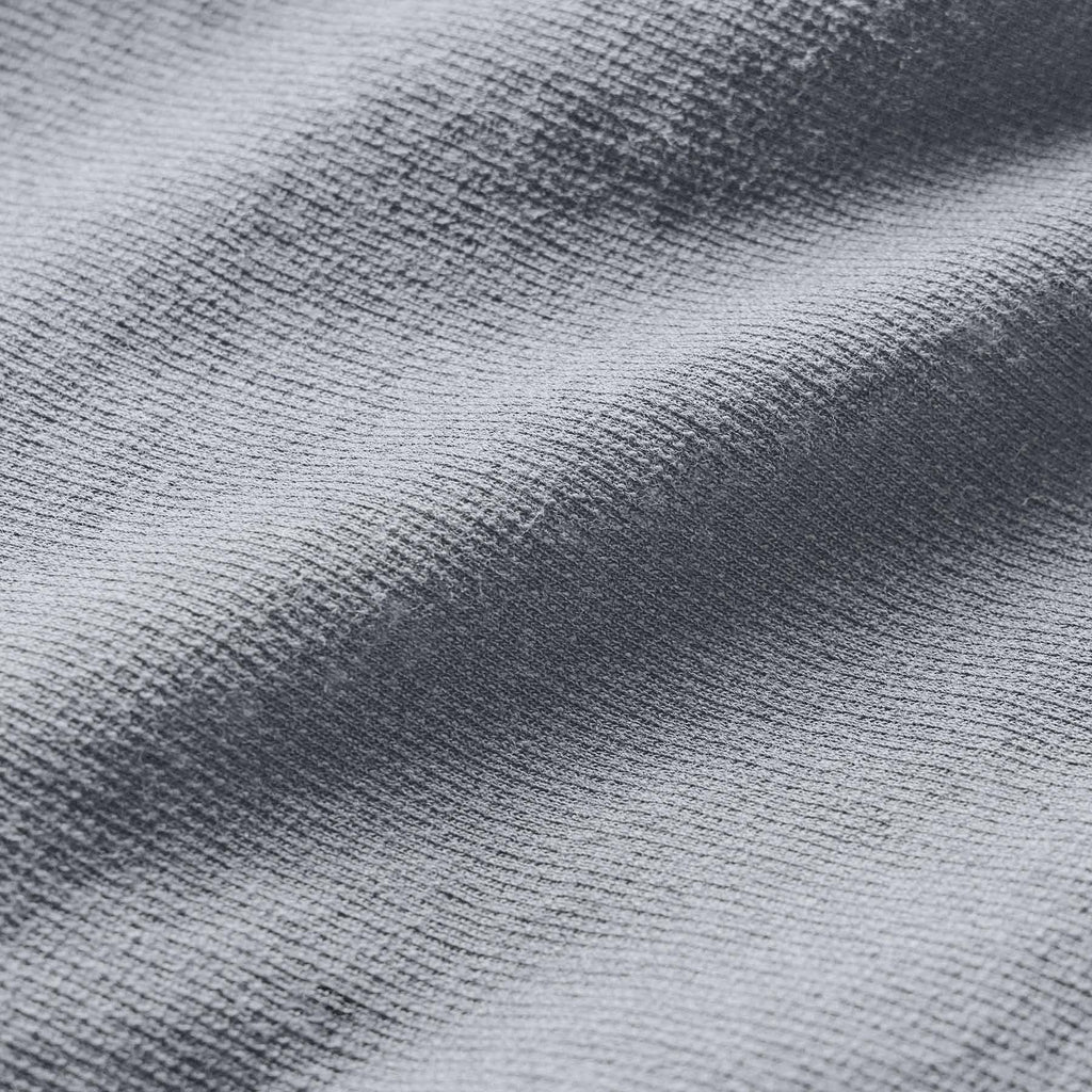 Polo brodé palmier - Gris Ciel/Magma