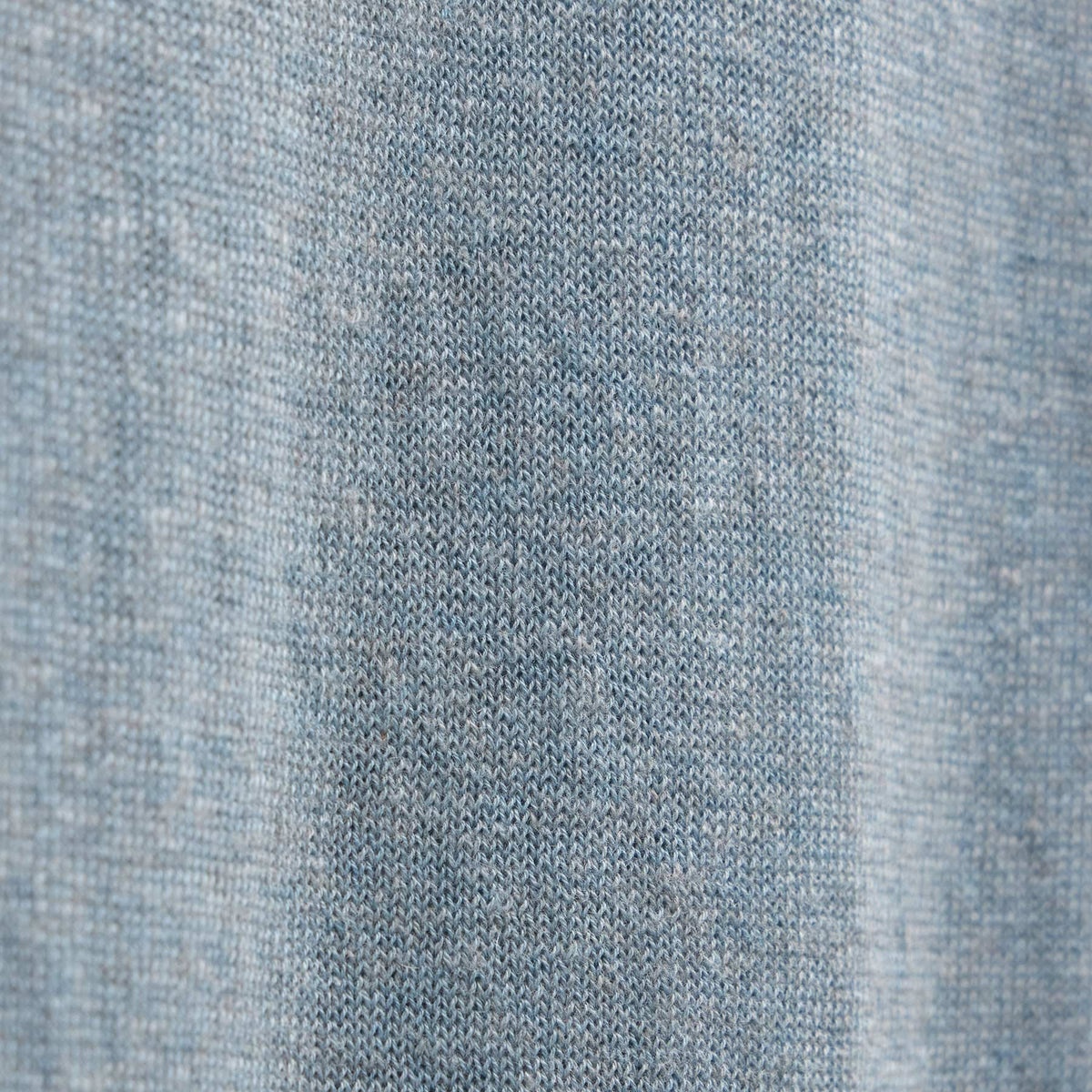 Polo coton cachemire - Bleu ciel