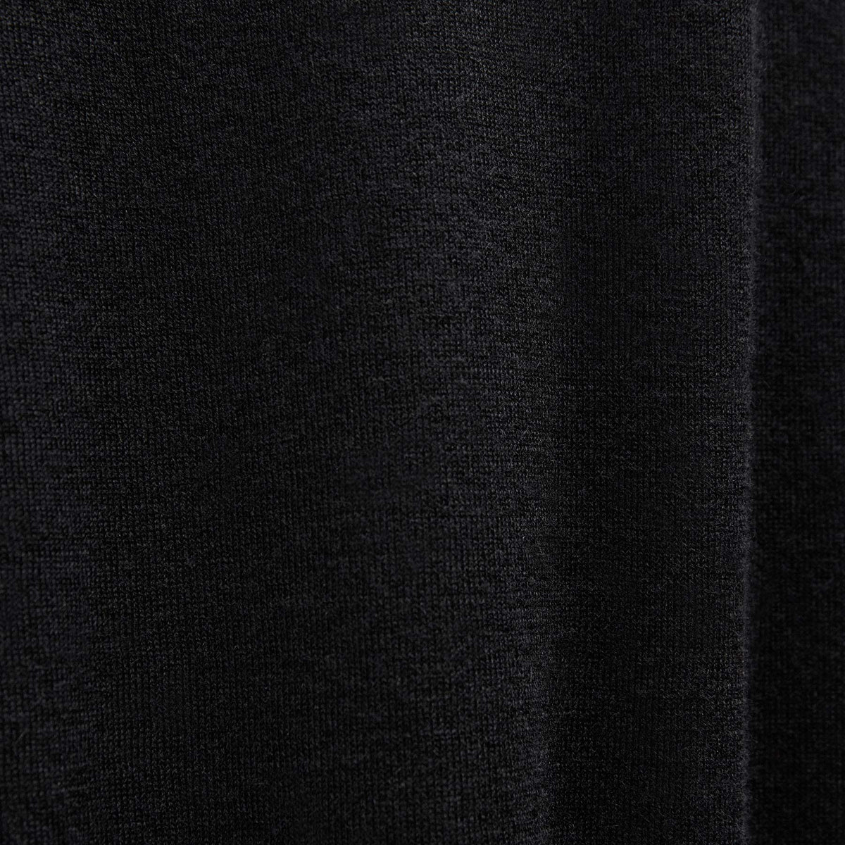 Polo en cachemire ultrafin - Noir/Anthracite